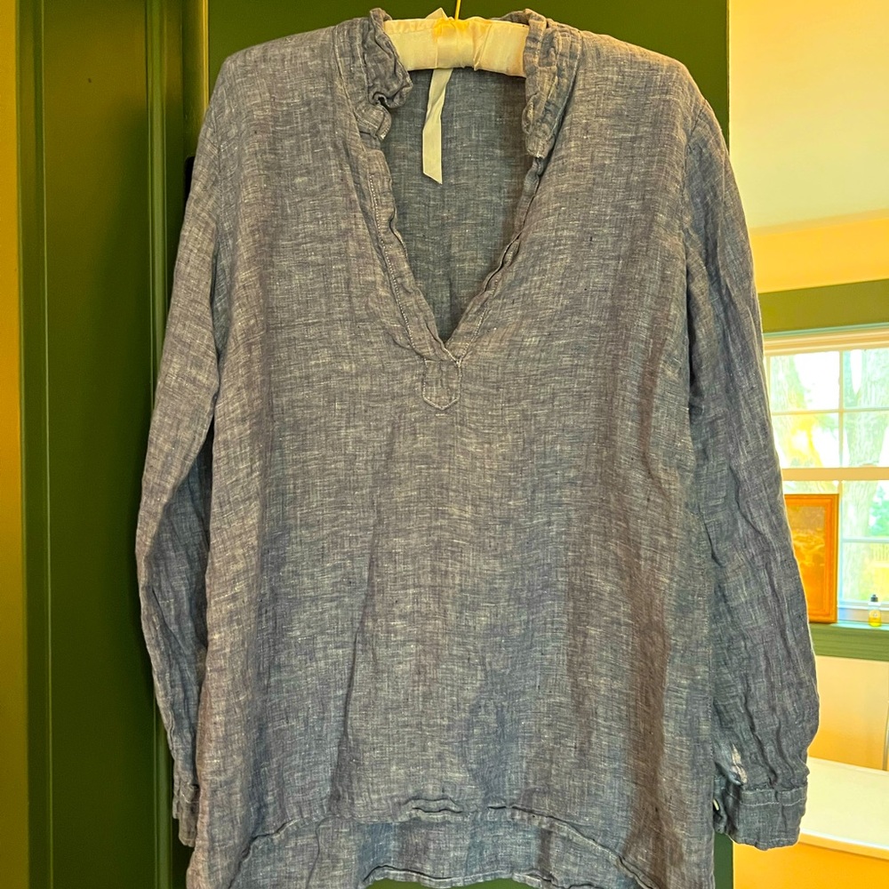 CP shades linen blouse